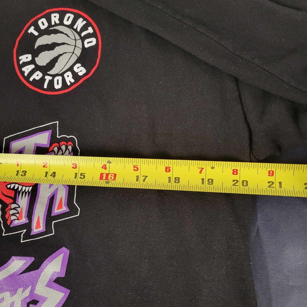 OVO Drake And Raptors Collab, Multi Raps Logo Black Nba Long Sleeve, Large - Picture 3 of 5